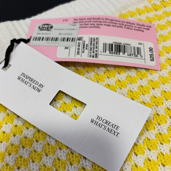 NWT Future Collective x Alani Noelle Crochet Skirt XL - Picture 10 of 11